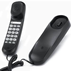 Landline Phone - Durable Corded Phone for The Office,Mini Phone uses HD Sound Ch…