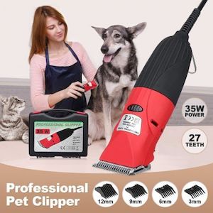 Homewares: 35W Electric Pet Hair Clipper Cutter Trimmer Shaver Grooming Kit for Dog Cat with 3m Power Cable