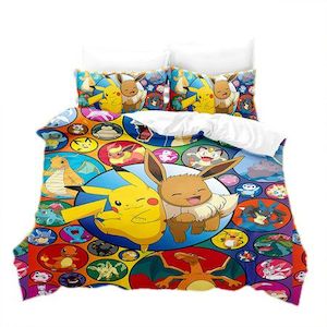 3 Piece 180 200cm Anime Bedding Set 1 Duvet Cover 2 Pillowcases Ultra Soft Comfo…