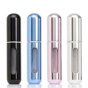 4-Pack Refillable Perfume Atomizer Bottles Mini Cologne Sprayer Container for Tr…