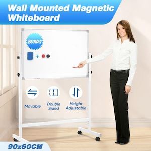 Double Sided Magnetic Whiteboard Interactive Mobile White Board Dry Erase Stand …