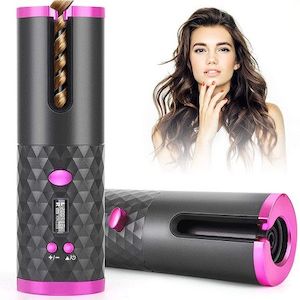 Cordless Automatic Hair Curler Portable Curling Wand for Hair Styling Anytime Anywhere