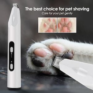 3-in-1 Pet Grooming Kit: Electric Shaver, Trimmer, and Cleaning Supplies for a P…