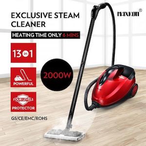 Maxkon 1.5L Steam Cleaner Mop 13-in-1 High Pressure Floor Window Carpet Steamer