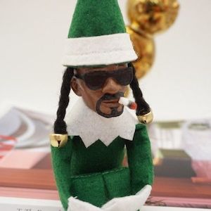 Homewares: Hip Hop Doll Long Stoop Naughty Plush Toy Brings Good Lucky Christmas Elf Doll for Home Office