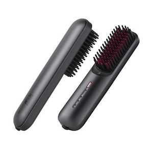 Cordless Hair Straightener Brush,Rechargeable Portable Straightening Brush for W…