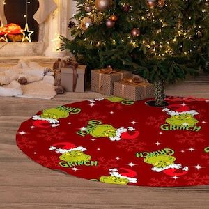 Christmas Tree Skirt 36 Inch Christmas Tree Ornaments for Tree Indoor Outdoor Ch…