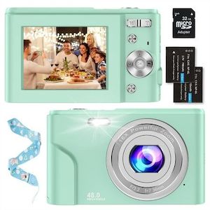 Digital Camera,1080P 48MP Camera with 32GB SD Card,2.4 Inch Digital Camera with …