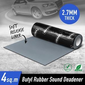 Butyl Sound Deadener Car Automotive Deadening Insulation Mat Noise Proofing Shie…