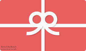 Best of the Bunch Florist Wellington Gift Card Voucher