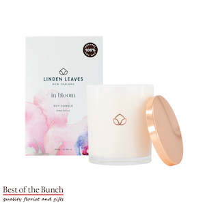 Pink Petal Fragranced Candle 300g - Linden Leaves New Zealand