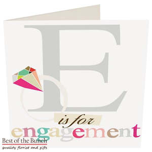 Engagement Greeting Card