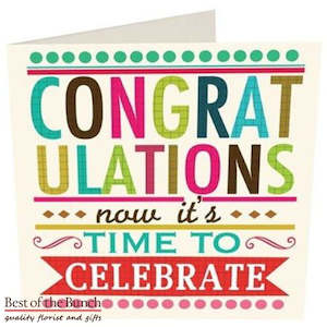 Congratulations Greeting Card