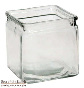 Classic Cube Glass Vase