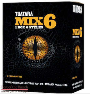 Tuatara Mixed Six 6 Pack New Zealand Craft Beer Bottles