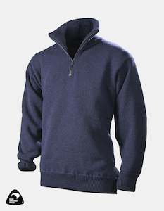 Wildridge Nine Mile Woollen Jersey Navy