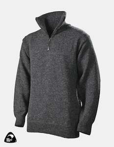 Wildridge Nine Mile Woollen Jersey Charcoal