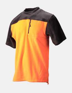 Quest Fleece Tee Orange