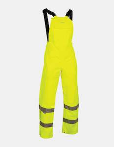 Overtrousers: Tuffviz Highway Bib Overtrouser Lime