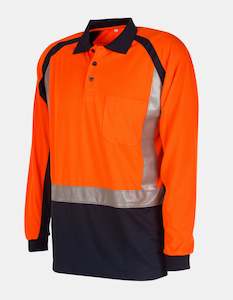 Hi-Viz Long Sleeve Polo