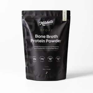 Brands M-Q: Mitchells SPORT Vanilla Bone Broth Protein Powder 500g