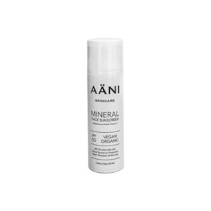 Brands A-E: Aani Mineral Face Sunscreen SPF50 70g