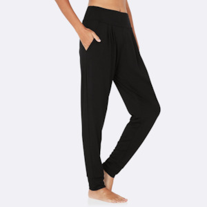 Boody Lounge Wear Xs: Boody Downtime Lounge Pants Black XS