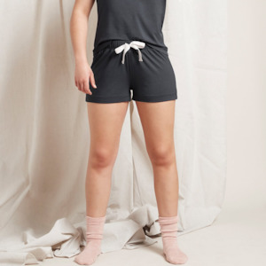 Boody Lounge Wear S: Boody Goodnight Sleep Shorts Storm Small