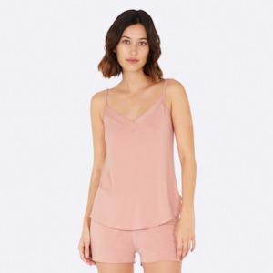 Boody Lounge Wear S: Boody Goodnight Sleep Cami Dusty Pink Small