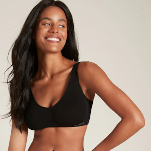 Boody Shaper Crop Bra Black Small