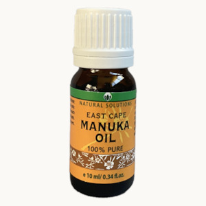 Natural Solutions 100% Pure East Cape Mānuka Oil