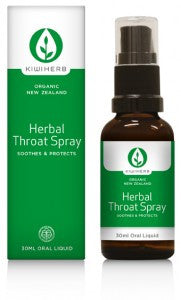 Kiwiherb Herbal Throat Spray (Organic) ON SALE!