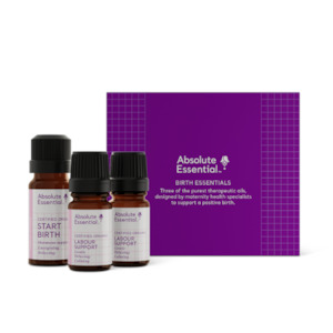 Absolute Essential Birth Essentials - Set of 3 Essential Oils (Organic)