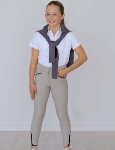 YR 'NOVA' BREECH IN LIGHT GREY