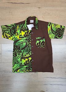 Boy's Green Island Shirt