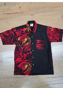 Boy's Red Island Shirt