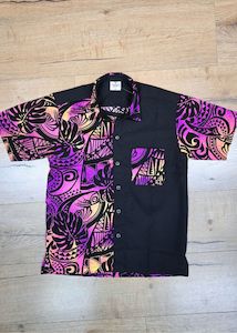 Boy's Purple Island Shirt