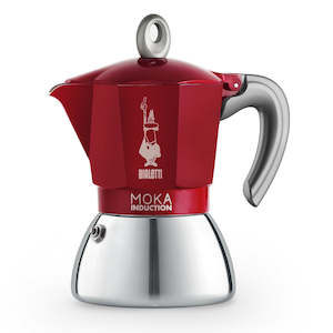 Bialetti Moka Induction Bi-Layer Red