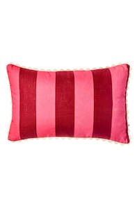 Big Stripe Cerise Cushion