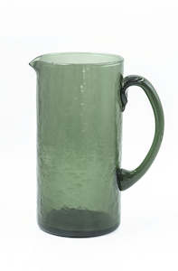 Linen - household: Glass Jug - Fern