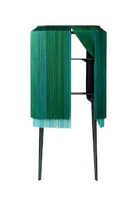 Lady Alpaga Luxury Cabinet - malachite