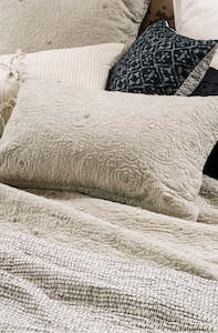 amarento natural linen pillowsham