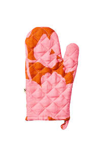 Carmine Pink Oven Mitt