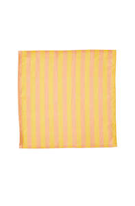 Thin Stripe Yellow Napkin Set