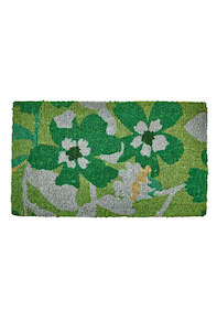 Cosmos Green Door Mat