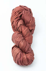 Silk Sari Ribbon - Rose