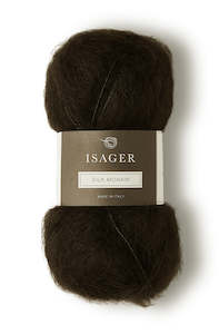 silk mohair dark walnut 34