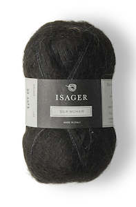 silk mohair black 30