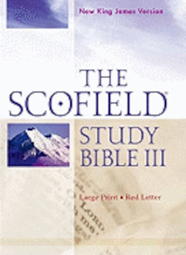 Internet only: NKJV Scofield Study Bible III, Large Print Hard Cover