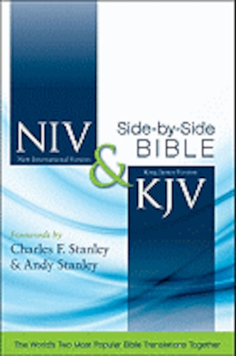 Internet only: NIV/KJV Parallel Bible Large Print, Hard Cover